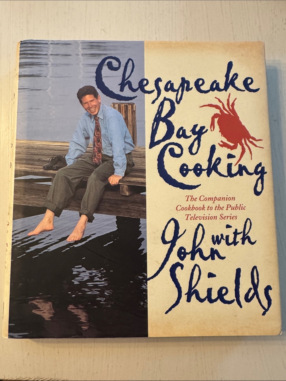 Chesapeake Bay cooking with John shields cookbook in like new condition